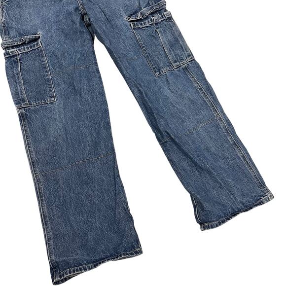 Sunday Best Cargo Jeans Denim Size 10 Blue Jeans - Picture 4 of 13